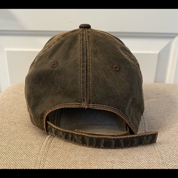 Milestone Canada Brown Velcro Adjustable Hat/Cap (Like New) - Picture 4 of 6